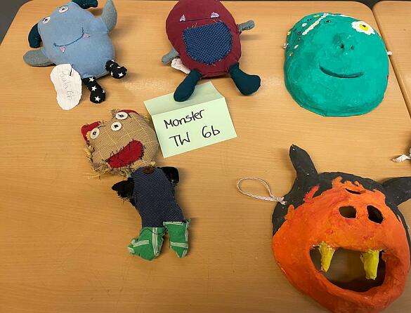 Hier sehen Sie Produkte aus dem TW-Unterricht.