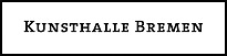 Hier sehen Sie das Logo der Kunsthalle Bremen.