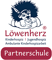 Hier sehen Sie das Logo des Kinderhospiz Löwenherz.